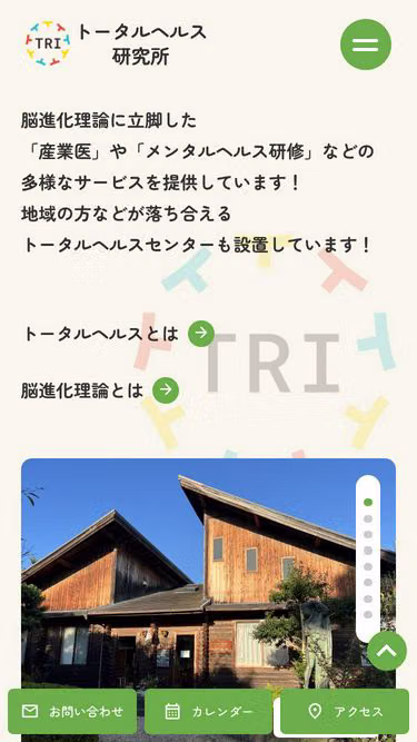 Screenshot of totalhealth.co.jp