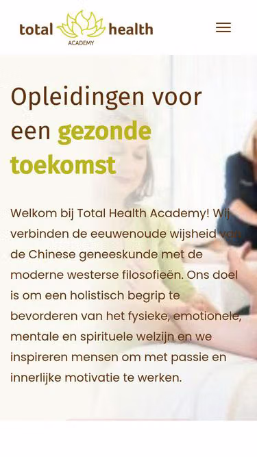 Screenshot of totalhealth.nl