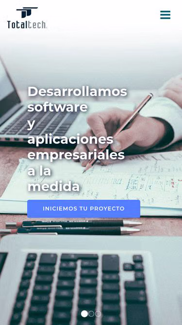Screenshot of totaltech.com.mx