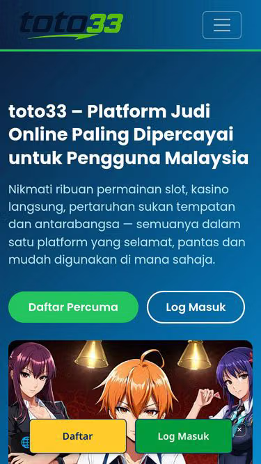 Screenshot of toto33.bar