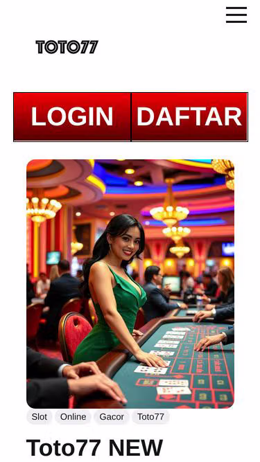 Screenshot of toto77.id