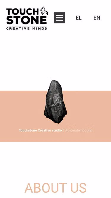 Screenshot of touchstone.gr