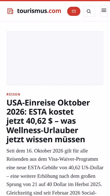Screenshot of tourismus.com