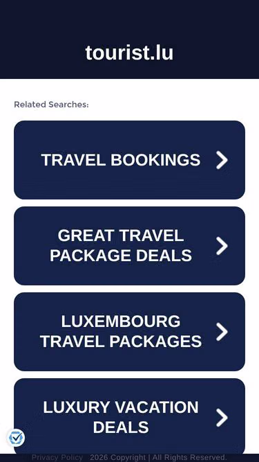 Screenshot of tourist.lu