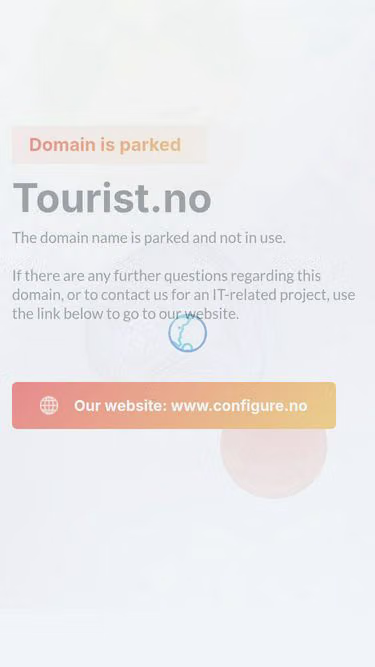 Screenshot of tourist.no