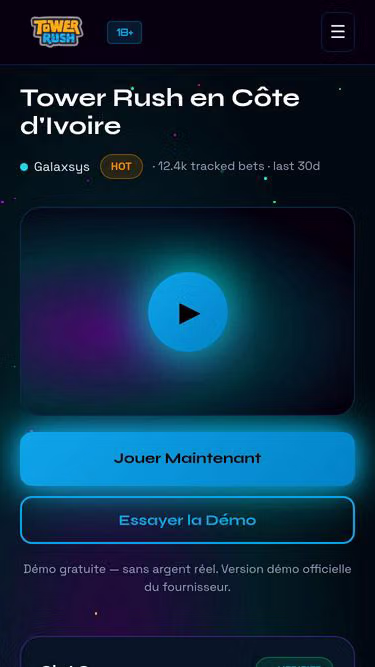 Screenshot of towerrushgame.app