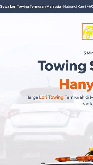 Screenshot of towing.my