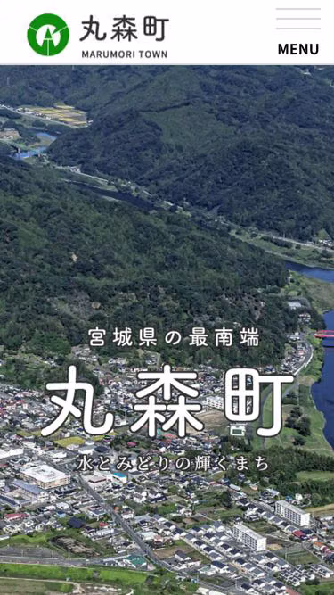 Screenshot of town.marumori.miyagi.jp