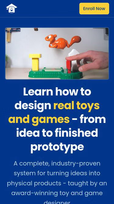 Screenshot of toy.school