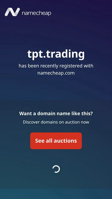 Screenshot of tpt.trading