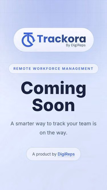 Screenshot of trackora.ai