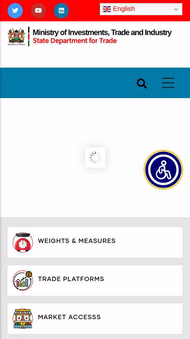 Screenshot of trade.go.ke