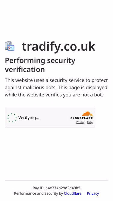Screenshot of tradify.co.uk