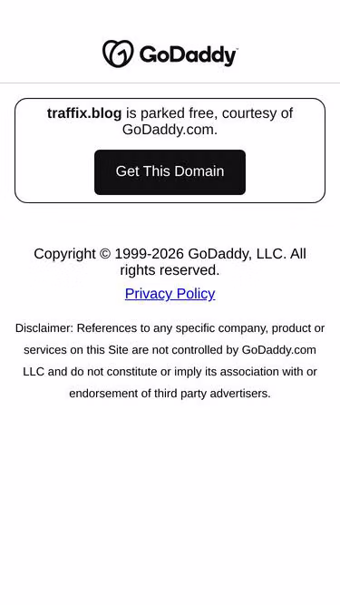 Screenshot of traffix.blog