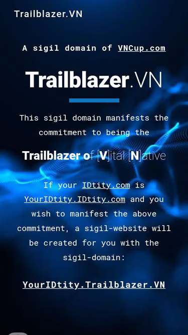 Screenshot of trailblazer.vn
