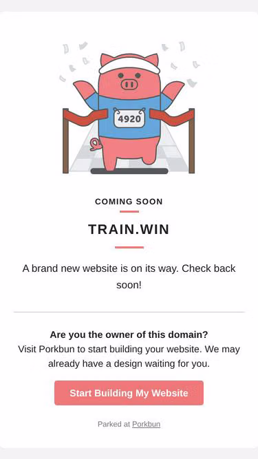 Screenshot of train.win