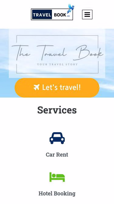 Screenshot of travelbook.cc