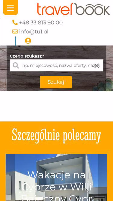 Screenshot of travelbook.pl