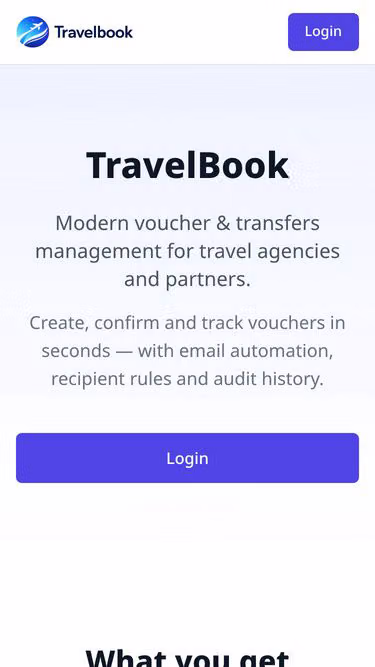 Screenshot of travelbook.pt