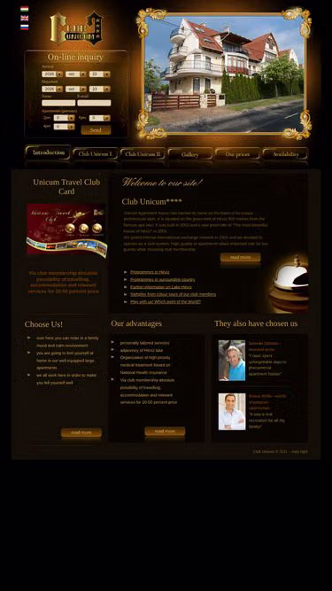 Screenshot of travelpass.hu