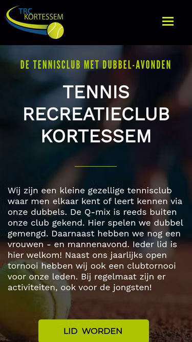 Screenshot of trc.be