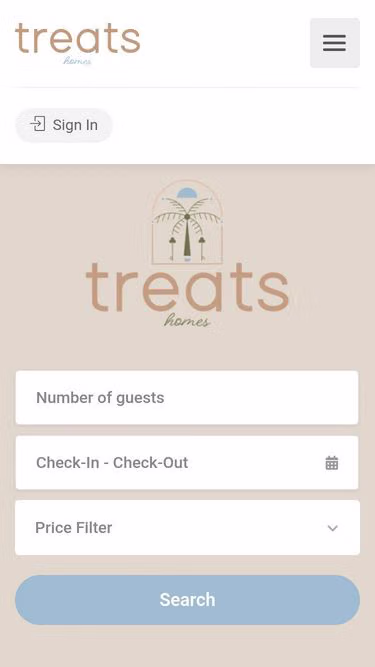 Screenshot of treats.es