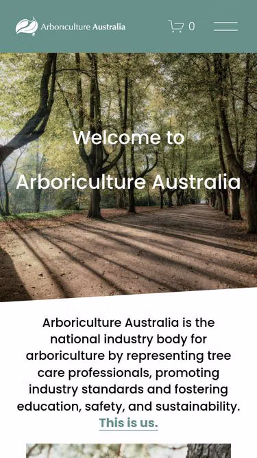 Screenshot of trees.org.au