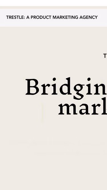 Screenshot of trestle.marketing