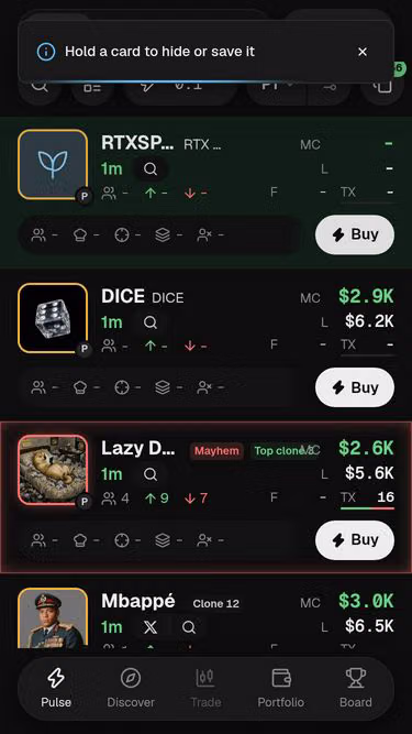 Screenshot of trial.trading
