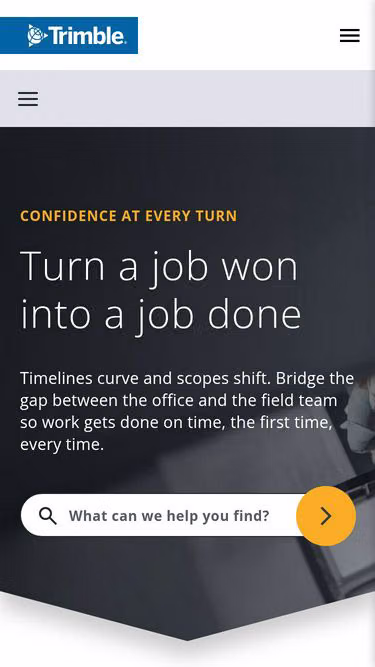 Screenshot of trimble.mom