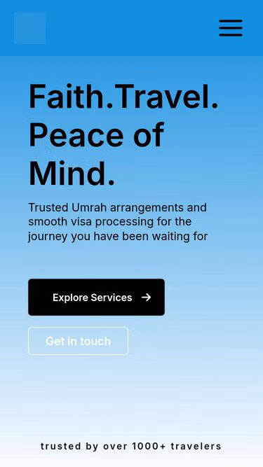 Screenshot of triphub.ae