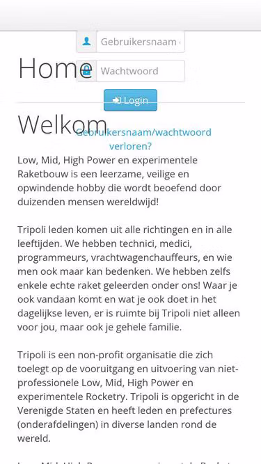 Screenshot of tripoli.nl
