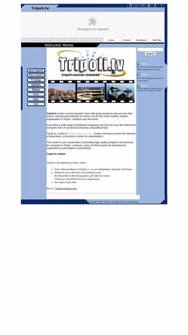 Screenshot of tripoli.tv