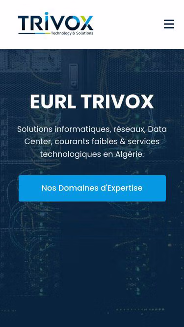 Screenshot of trivox.dz