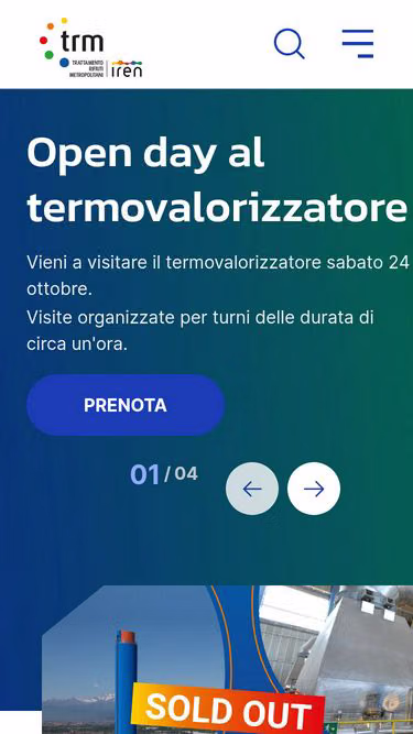 Screenshot of trm.to.it
