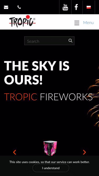 Screenshot of tropic.pl