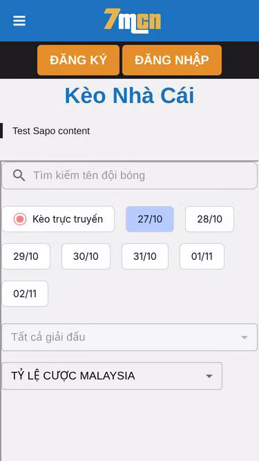 Screenshot of tructiepbongda.forum
