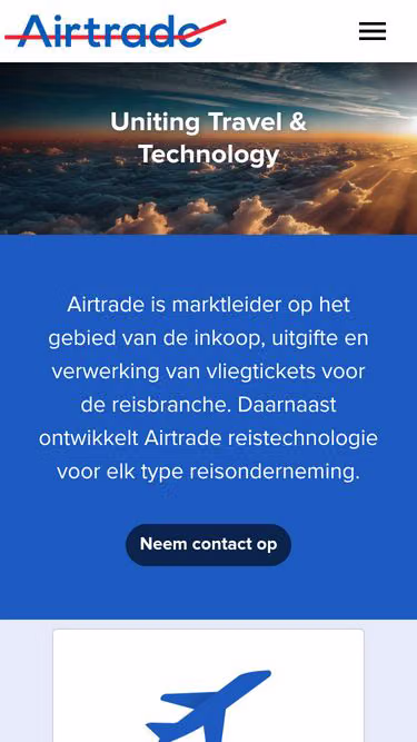 Screenshot of trx.nl