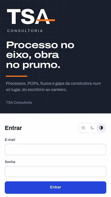Screenshot of tsa.app.br