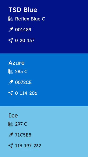Screenshot of tsd.blue