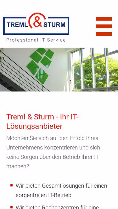 Screenshot of tsd.gmbh