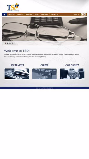 Screenshot of tsd.jo