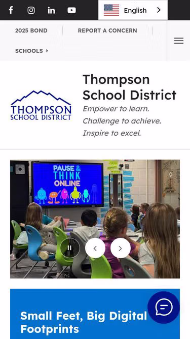 Screenshot of tsd.org