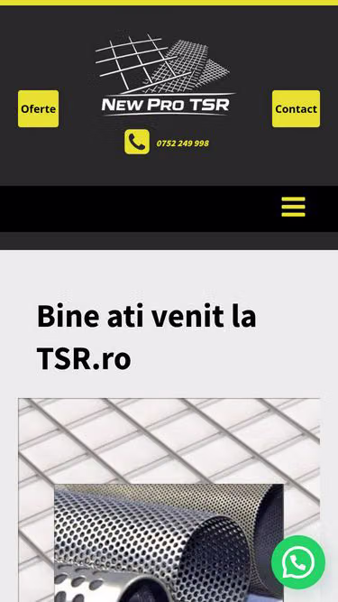 Screenshot of tsr.ro