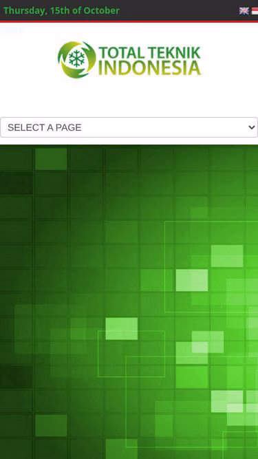 Screenshot of tti.co.id