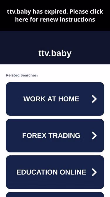 Screenshot of ttv.baby