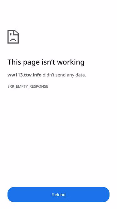 Screenshot of ttw.info