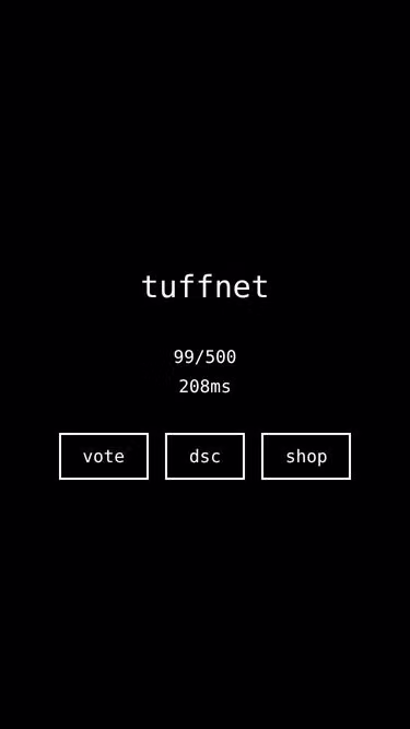 Screenshot of tuff.ws
