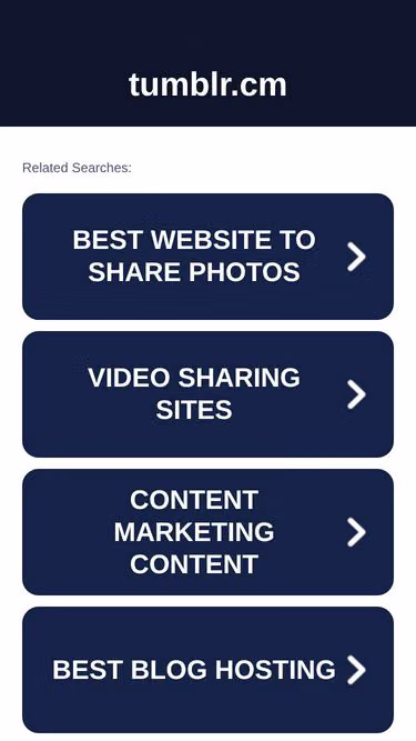 Screenshot of tumblr.cm