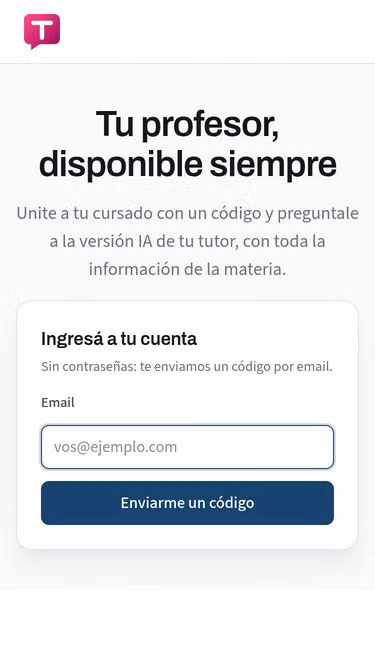 Screenshot of tutoria.live